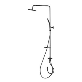 Душевая стойка Swedbe Hermes 5103B без смесителя чёрный