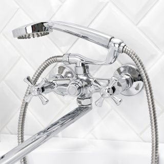 Смеситель для ванны с душем РМС SL65-140EK хром