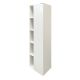 Comforty Шкаф-колонна "Милан-40" белый глянец