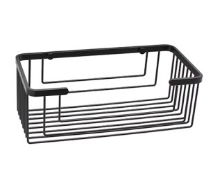 Wasserkraft K-711BLACK Полка металлическая прямая