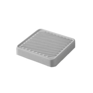 Мыльница ArtCeram Cartesio CAC001 34 00 серый глянцевый