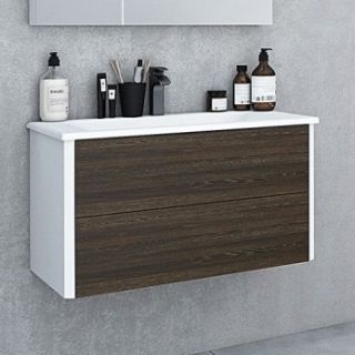 Тумба под раковину Акватон Брук 80см дуб Феррара 1A202001BCDF0