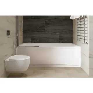 Акриловая ванна 1ACReal Palermo Щ0000042367 180x80 см с каркасом белый