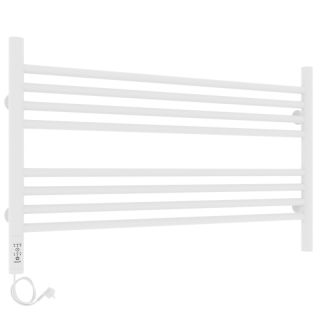 Полотенцесушитель электрический Laris Оливия ЧК8 800x500 L 73207626 Белый муар