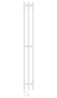 Полотенцесушитель электрический Laris Тея 73207670 левый П3 19x120см белый муар