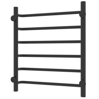 Полотенцесушитель водяной Laris Стандарт 73208014ЧМ П6 50x60см чёрный матовый