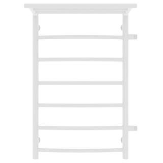 Полотенцесушитель водяной Laris Классик 73208026БМ правый с полкой П7 50x80см белый матовый