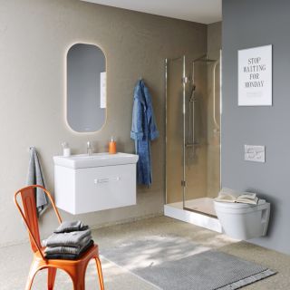 Зеркало с подсветкой Aqwella SOUL SOUL0255 55 см