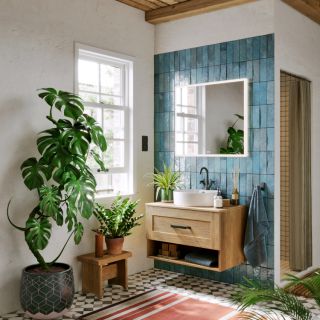 Зеркало с подсветкой Aqwella VISION VIS0212AH 120 см