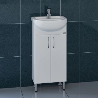 Тумба под раковину СанТа Сити 101203 40см белый