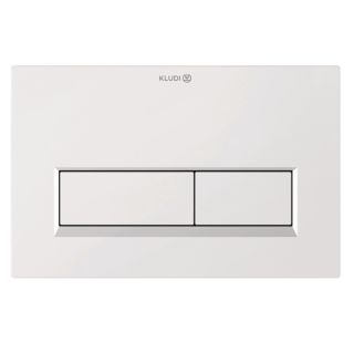 Клавиша смыва Kludi Unifix 32PP0153 механическая белый матовый