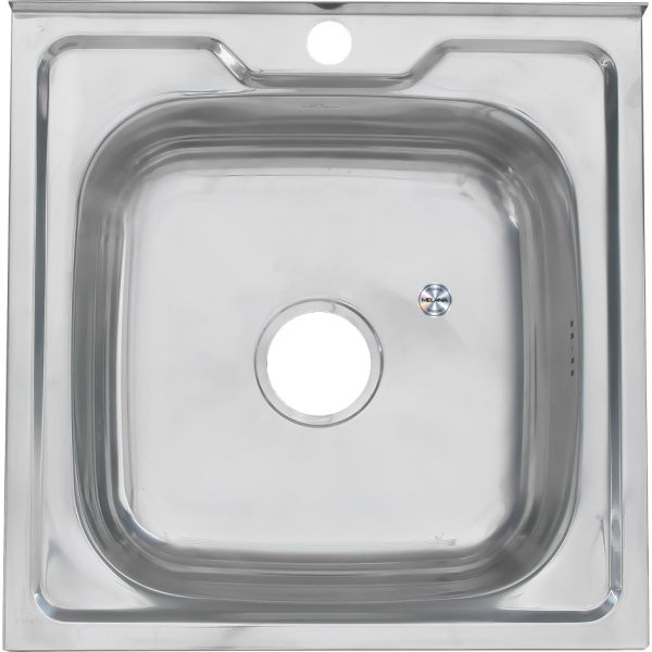Мойка 5050 Melana 0,6/160 хром с сифоном (012 t*15)