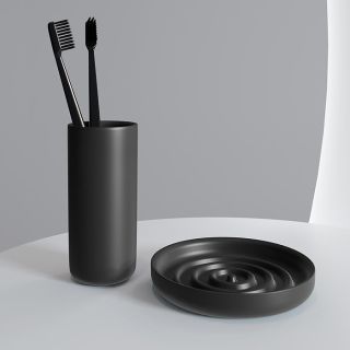 Мыльница Salini Gocce 1902201RF чёрный матовый