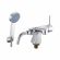 Смеситель для раковины Gappo G1204 с душевой лейкой хром