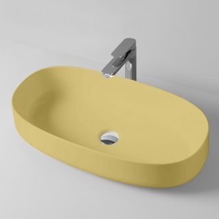 Раковина ArtCeram Cognac COL005 12 00 giallo zinco 68 см