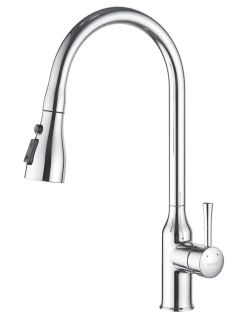 Смеситель для кухни Shevanik S163 хром