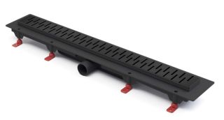 Душевой лоток Paini Medium CH850MC 85см чёрный матовый