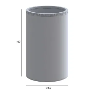 Стакан для зубных щёток Boheme Uno 10982-G золото