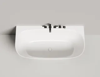 Ванна из искусственного камня Salini Sofia Wall S-Sense 102517GRH 160x80см RAL снаружи
