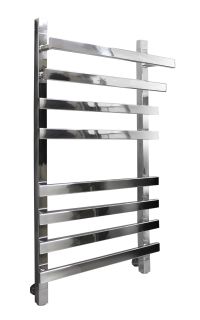 Полотенцесушитель водяной Indigo Askel LASWPF80-50 80x50 см хром