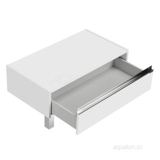 Комод с ящиком Акватон Капри 80см белый 1A231103KP010