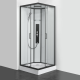 Душевая кабина Parly AMI Quadro 90x90см чёрный