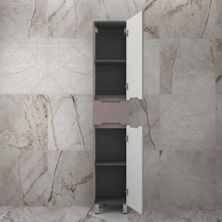 Пенал напольный Style Line Матис ЛС-00002391 36 см тауп тёмный