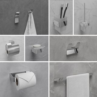 Полотенцедержатель Lemark Smooth Line 9781022 одинарный хром