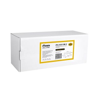 Бумагодержатель двойной с полкой для телефона Fixsen Hotel белый (FX-31011W-2)