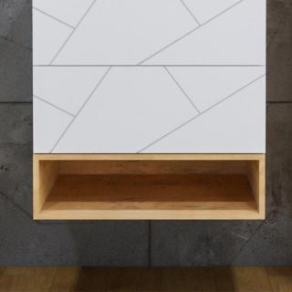 Ниша для тумбы Бриклаер Кристалл 4627125415890 70 см дуб бунратти