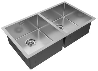 Мойка кухонная Paulmark Gerberg PM237844-BS брашированная нержавеющая сталь