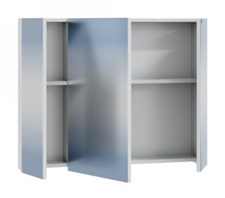 Зеркальный шкаф СанТа Аврора 700348 80см белый