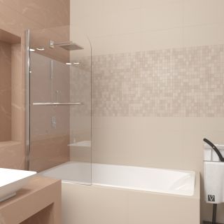 Veconi Шторка на ванну PL-80 90*150