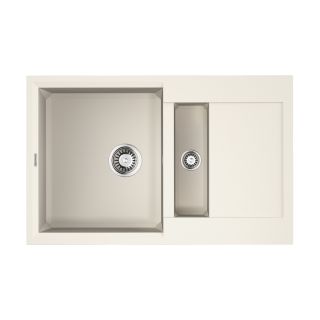 Мойка кухонная Omoikiri Sakaime 78-2-WH Tetogranit/белый