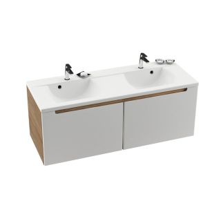 Ravak Тумба под умывальник SD-1300 CLASSIC каппучино/белая