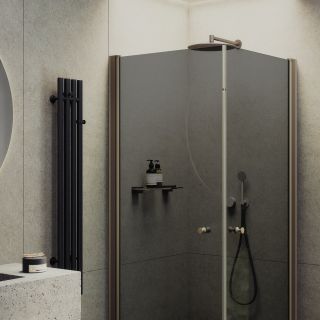 Душевой уголок MaybahGlass MGY-1296-2 80x80см бронза