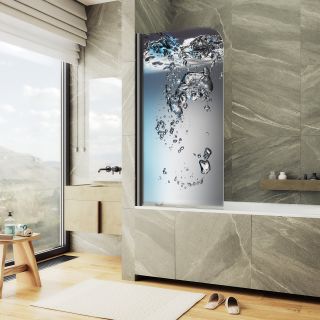 Шторка на ванну MaybahGlass ФП010 MGV-929-ФП010-6 70см фотопечать