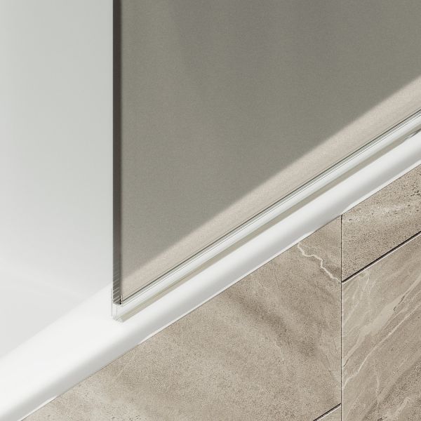 Шторка на ванну MaybahGlass MGV-790-2 80см бронза