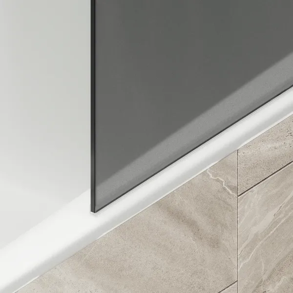 Шторка на ванну MaybahGlass MGV-87-2ш 70см бронза