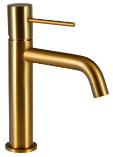 Смеситель для раковины Raiber Graceful RPG-001 золото матовое