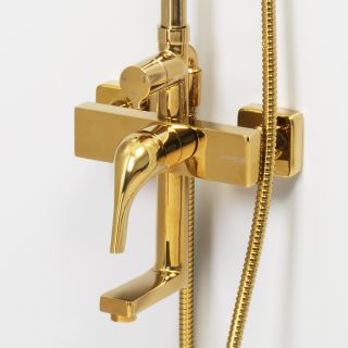 Душевой комплект WasserKRAFT A171.261.207.PG золото