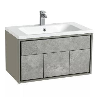 Тумба под раковину Акватон Уэльс 100см тёмный шоколад 1A267601WA6A0