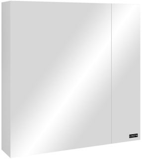 Зеркальный шкаф СанТа Стандарт 113008 70см белый