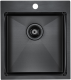 Мойка кухонная Paulmark Neckar PM804551-GM воронёная сталь