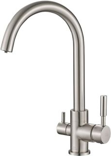 Смеситель для кухни ZORG Steel Hammer SH 713 SATIN