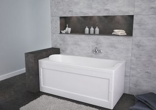 Акриловая ванна Aquanet West 140x70