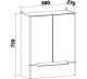 Шкаф навесной Runo  Парма 60 (00-00001042)