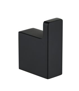 Крючок одинарный Grocenberg AC0017 (Черный матовый)