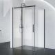 Душевой уголок BelBagno ACQUA-AH-1-130/90-C-NERO