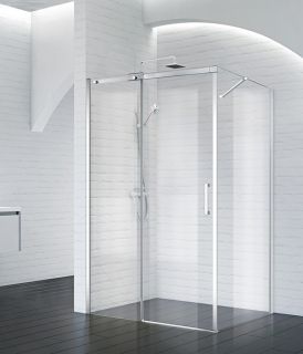 Душевой уголок BelBagno прямоугольный хром ACQUA-AH-1-120/100-C-Cr